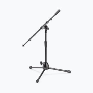 Kick Drum Mic Stand with Tripod Base and Telescoping Boom Arm
