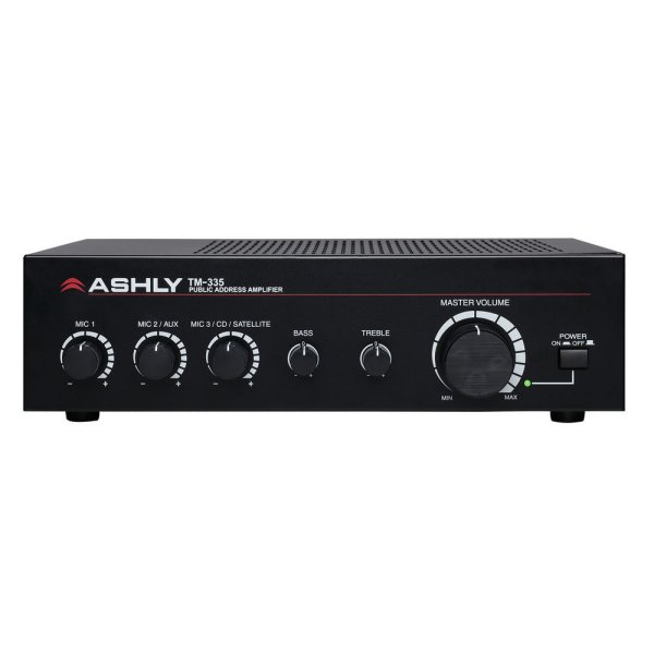 TM Series 35-Watt 3-Input Mixer/Amplifier