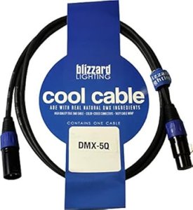 Blizzard Dmx-5q 3-pin 5ft