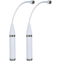 Periscope Series 30kHz Instrument Mic, Matched Pair (Cardioid, White)