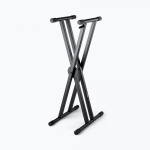 ERGO-LOK Double-X Keyboard Stand with Welded Construction