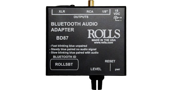 Rolls BD87 Bluetooth Audio Adapter