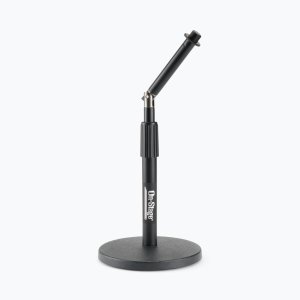 Adjustable Desktop Mic Stand with Rocker-Lug