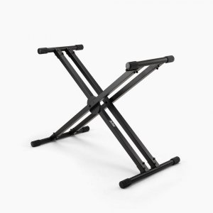 ERGO-LOK Double-X Keyboard Stand with Lok-Tight Construction