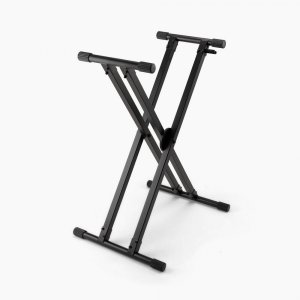 ERGO-LOK Double-X Keyboard Stand with Lok-Tight Construction