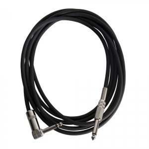 Instrument Cable (QTR Right Angle-QTR, 10')