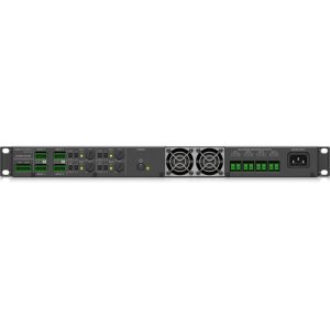 E5:4 500W E-Series Installation Amplifier with 4 Flexible Output Channels