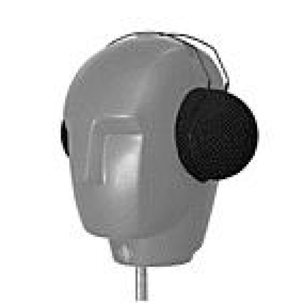 Headphone style windscreen for KU 100 , -15 dB win