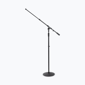 Production-Grade Telescoping Mic Boom with Dual-Mic Capability