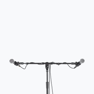 Production-Grade Telescoping Mic Boom with Dual-Mic Capability