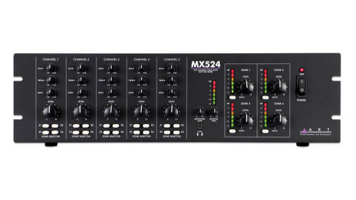 Art Mx524Five Channel/four Zone Mixer