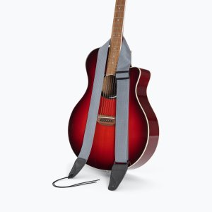 Guitar Strap with Leather Ends