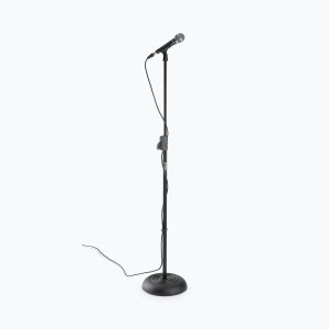 Quik-Release Round-Base Mic Stand