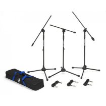 Boom Stand & Cable (3-Pack)