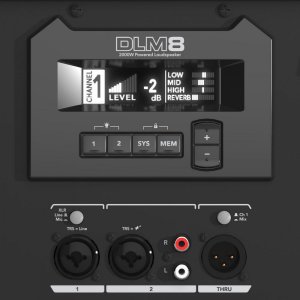 DLM Series 8" Full-Range Powered Loudspeaker
