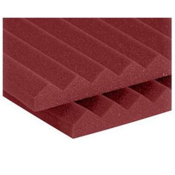 1" Studiofoam Wedges (20-pack, 2'x4'x1", Burgundy)