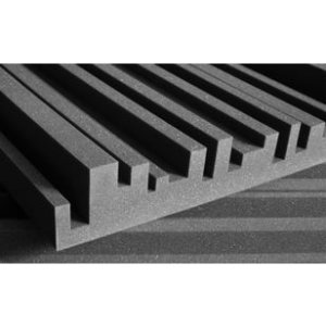 4" Studiofoam Metro Mid-High Absorber (6-pack, 2'x4'x4", Charcoal)