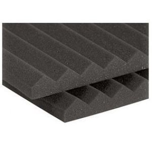 1″ Studiofoam Wedges (20-pack, 2'x4'x1″, Charcoal)