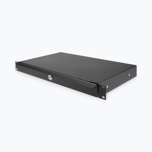 1U Locking Rack Drawer