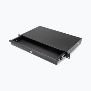 1U Locking Rack Drawer