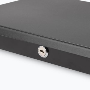 1U Locking Rack Drawer