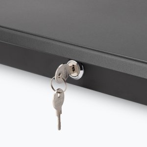 1U Locking Rack Drawer