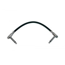 6″ Patch Cable w/ Pancake Connectors (Black)