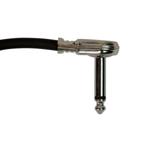6" Patch Cable w/ Pancake Connectors (Black)