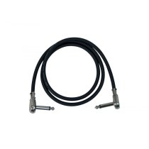 3' Patch Cable w/ Pancake Connectors (Black)