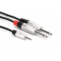 PRO Y CABLE 3.5MM TRS - 1/4" TS 10FT
