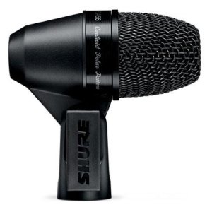Cardioid swivel-mount dynamic kick-drum microphone
