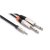 PRO Y CABLE 3.5MM TRS - 1/4