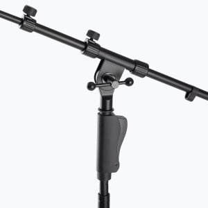 One-Handed Boom Mic Stand with Tripod Base