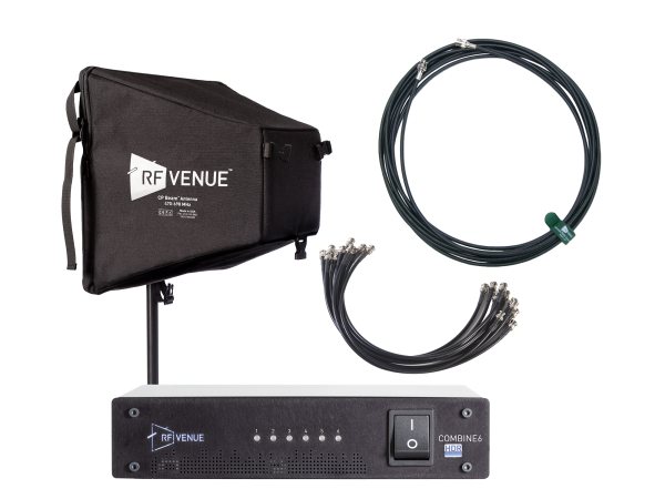 6 Channel In-Ear Monitor Pack with CP Beam Antenna