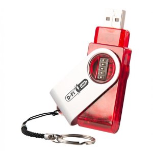 USB transceiver is powered directly from the fixtu