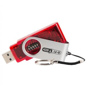 USB transceiver is powered directly from the fixtu