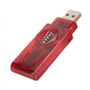 USB transceiver is powered directly from the fixtu