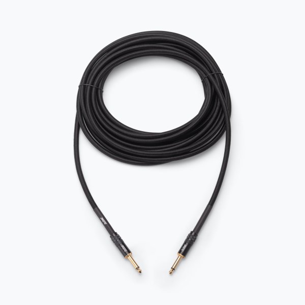 Production-Grade Braided Instrument Cable (Straight to Straight) 10 ft