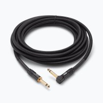 Production-Grade Braided Instrument Cable (Right Angle to Straight) 15 ft