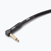 Production-Grade Braided Instrument Cable (Right Angle to Straight) 15 ft