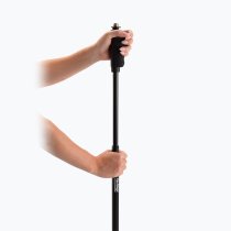 Production-Grade One-Handed Mic Stand with Round Base