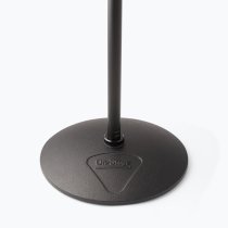 Production-Grade One-Handed Mic Stand with Round Base